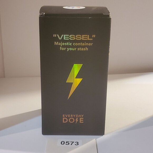 Everyday Dose Vessel Majestic Container Glass Jar Stash For Coffee Or Matcha NEW - Picture 2 of 6